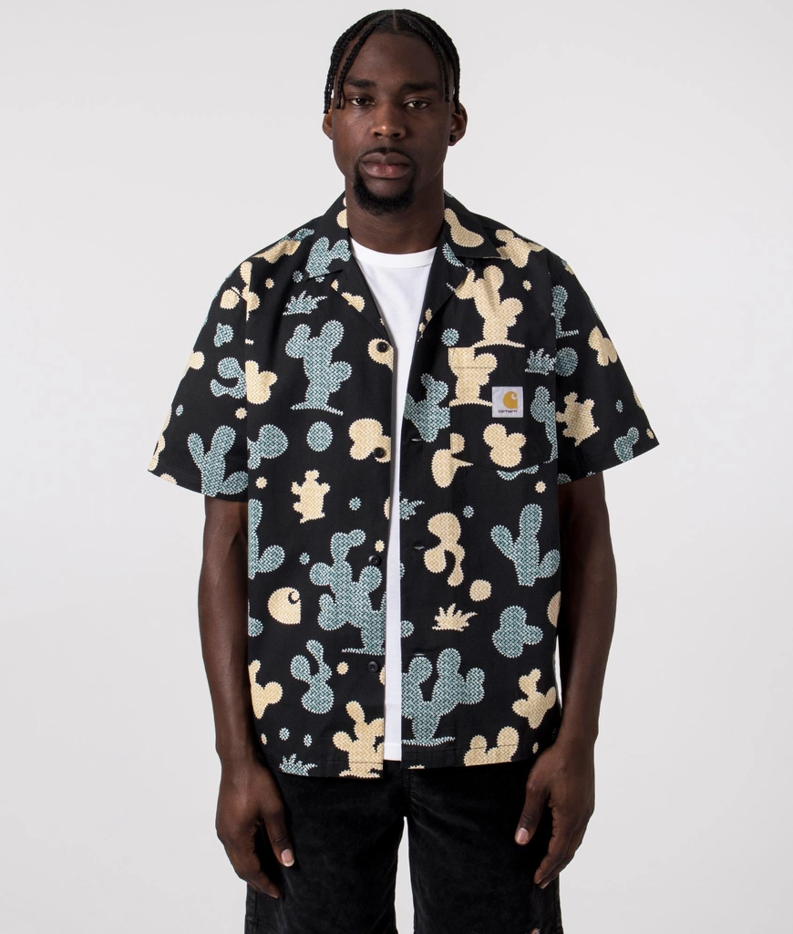 Carhartt WIP Mens Short Sleeve Opus Shirt